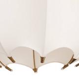 Arteriors - DSC17 - One Light Pendant - Lunaria - Ivory/Antique Brass