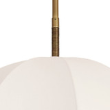 Arteriors - DSC17 - One Light Pendant - Lunaria - Ivory/Antique Brass