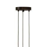 Arteriors - DPC43 - Three Light Chandelier - Javier - Smoke/English Bronze