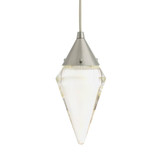Arteriors - DPC39 - LED Pendant - Berkley - Clear/Vintage Silver