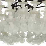 Arteriors - DMI33 - Six Light Chandelier - Cyprus - Organic Frosted/Bronze