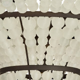 Arteriors - DMI29 - Four Light Chandelier - Lulu - Bronze/Organic Frosted