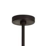 Arteriors - DMI29 - Four Light Chandelier - Lulu - Bronze/Organic Frosted