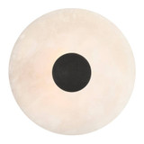 Arteriors - DFC28 - LED Flush Mount - Moers - White/English Bronze