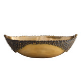 Arteriors - ATI15 - Centerpiece - Achene - Antique Brass/Vintage Brass