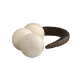 Arteriors - ASI22 - Sculpture - Sonora - White/Bronze