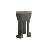 Arteriors - FES18 - Outdoor Accent Table - Bruttii - Matte Carbon