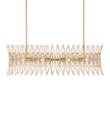 Currey and Company - 9000-1286 - Eight Light Chandelier - Marquise - Clear/Luxor Gold