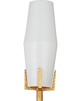 Currey and Company - 5000-0284 - Two Light Wall Sconce - Mathilda - White/Matte Gold