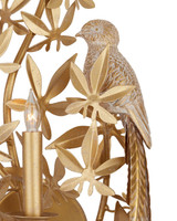 Currey and Company - 5000-0282 - One Light Wall Sconce - Aviary - Swedish Gold
