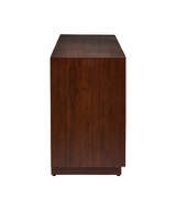 Currey and Company - 3000-0324 - Credenza - Jardin - Walnut/Antique Brass