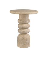 Currey and Company - 3000-0322 - Accent Table - Rocco - Beige