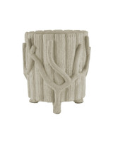 Currey and Company - 2200-0020 - Planter - Faux Bois Planter - Portland/Faux Bois
