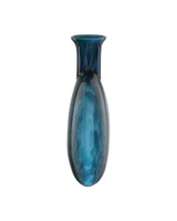 Currey and Company - 1200-1012 - Vase - Pavonini - Blue