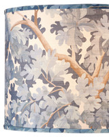 Currey and Company - 0900-6011 - Lamp Shade - Woodland - Blue/Brown/Ivory