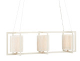 Currey and Company - 9000-0838 - Three Light Chandelier - Monreale Collection - White