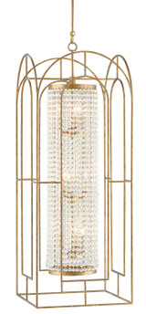 Currey and Company - 9000-0645 - Nine Light Chandelier - Elspeth Chandelier - French Gold