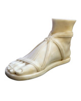 Currey and Company - 1200-0931 - Greek Foot Relic - Greek Foot Relic - Antique White