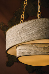 Corbett Lighting - 587-32-VGL - Nine Light Chandelier - Kiso - Vintage Gold Leaf