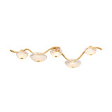 Corbett Lighting - 586-05-VGL - LED Linear - Kune - Vintage Gold Leaf