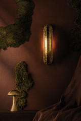 Corbett Lighting - 577-02-VB - Two Light Wall Sconce - Enko - Vintage Brass