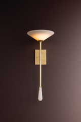 Corbett Lighting - 569-01-VB - LED Wall Sconce - Lausanne - Vintage Brass