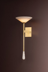 Corbett Lighting - 569-01-VB - LED Wall Sconce - Lausanne - Vintage Brass
