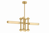 Corbett Lighting - 565-10-VB - LED Linear - Hydra - Vintage Brass