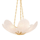 Corbett Lighting - 538-24-VGL - Six Light Chandelier - Galena - Vintage Gold Leaf