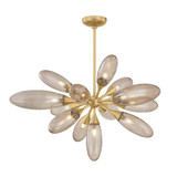 Corbett Lighting - 497-40-VB - 13 Light Chandelier - Cordoba - Vintage Brass
