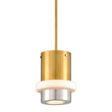 Corbett Lighting - 300-41 - One Light Pendant - Beckenham - Vintage Polished Brass And Nickel