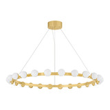 Corbett Lighting - 484-45-VB - LED Chandelier - Linus - Vintage Brass