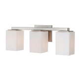 Varaluz - V68033BN - Three Light Bath Vanity - Capri - Brushed Nickel