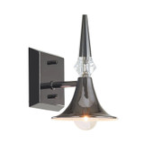 Varaluz - V67923BC - One Light Wall Sconce - Tromba - Black Chrome