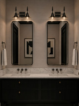 Varaluz - V67922BC - Two Light Bath Vanity - Tromba - Black Chrome