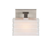 Varaluz - V67513BN - One Light Bath Vanity - Sardinia - Brushed Nickel