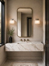 Varaluz - V67513BN - One Light Bath Vanity - Sardinia - Brushed Nickel