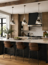 Varaluz - P68021PN - One Light Pendant - Stirling - Polished Nickel