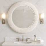 Varaluz - 457MI40MWW - Wall Mirror - Athena - Matte White/Whitewash Seagrass