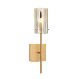 Varaluz - AC1071SG - One Light Wall Sconce - Chroman Empire - Satin Gold