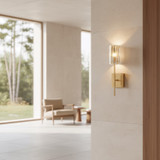 Varaluz - AC1071SG - One Light Wall Sconce - Chroman Empire - Satin Gold