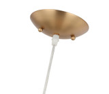 Varaluz - AC1070SG - One Light Pendant - Chroman Empire - Satin Gold