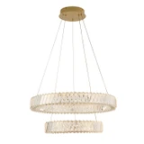 Varaluz - 578C24LSG - LED Pendant - Golden Ratio - Satin Gold