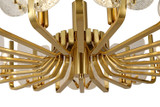 Varaluz - 577C11SB - 11 Light Chandelier - Brass Tax - Satin Brass