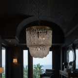 Varaluz - 575PP06ATB - Six Light Pendant - Solaire - Antique Bronze