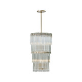 Varaluz - 574P06ATB - Six Light Pendant - Lila - Antique Bronze