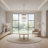 Varaluz - 574P06ATB - Six Light Pendant - Lila - Antique Bronze
