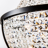Varaluz - 573P12BLK - 12 Light Pendant - Crystal Baller - Heritage Black