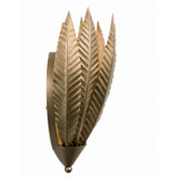 Varaluz - 563W01BK - One Light Wall Sconce - Zanara - Brass Kisser