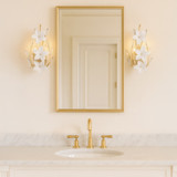 Varaluz - 558W02FG - Two Light Wall Sconce - Petal Court - French Gold